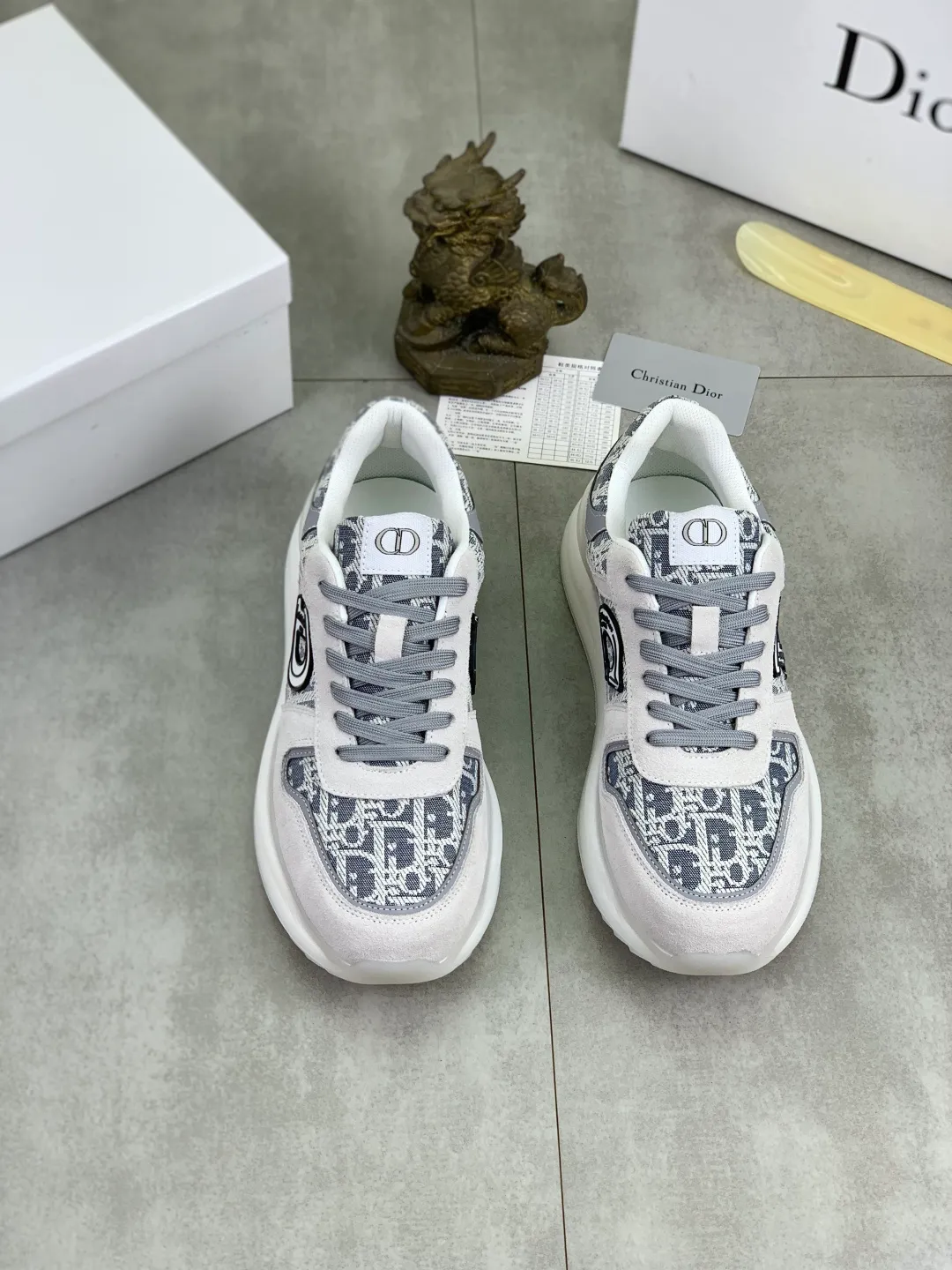 Men's Men's Shoes💰P440💰[New Style]🆘[Dior] 2025 Dior Original Lace-up Low-top Men's Shoes Classic casual shoes 🔥This model is the official classic model, with high quality and made by famous original designers. It is made of high-quality cowhide with original materials➕comfortable and breathable mesh lining➕pigskin insole. The perfect last shape and generous and fashionable design have attracted many consumers and are suitable for drivers to drive🚗. What you want is the highest quality in the market. Color: multi-color. Code number: 38--44 (45 customized)
